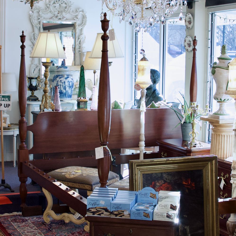 Shop King size 4 poster bed Hunt & Gather