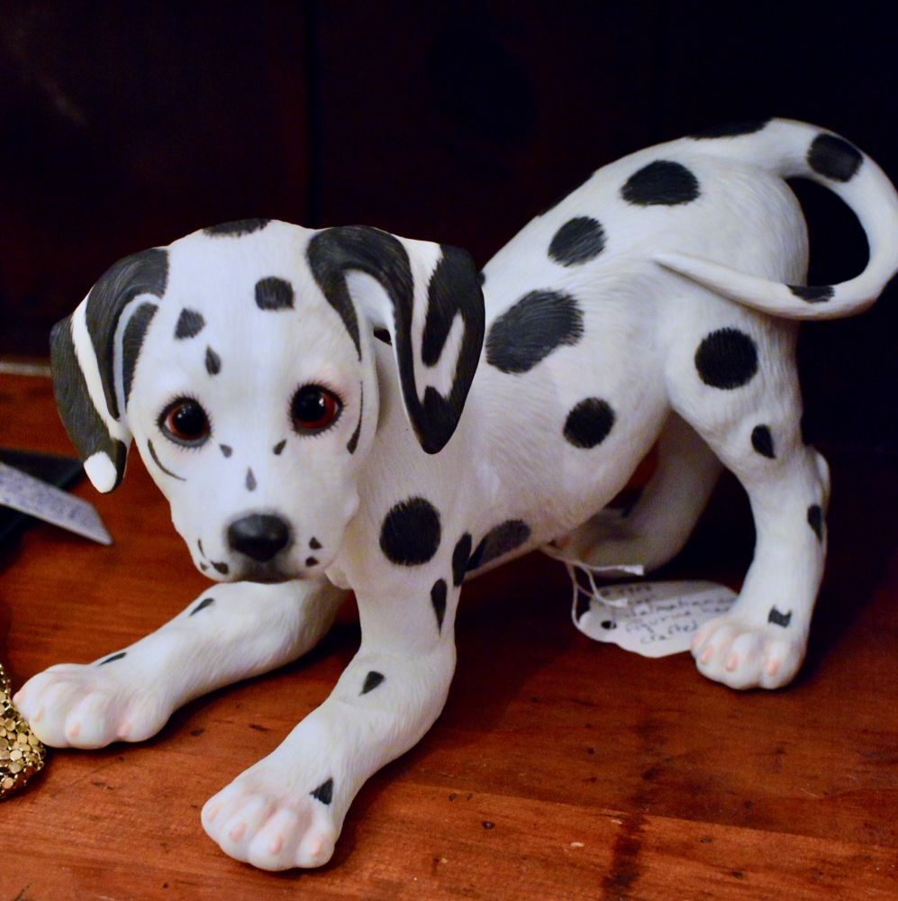 “Lenox” Dalmatian dog figurine hand crafted