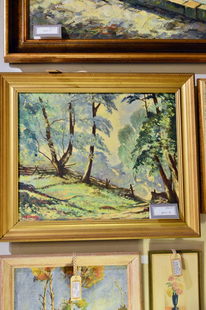 Shop North Carolina summer woodland landscape - oil on canvas | Hunt & Gather