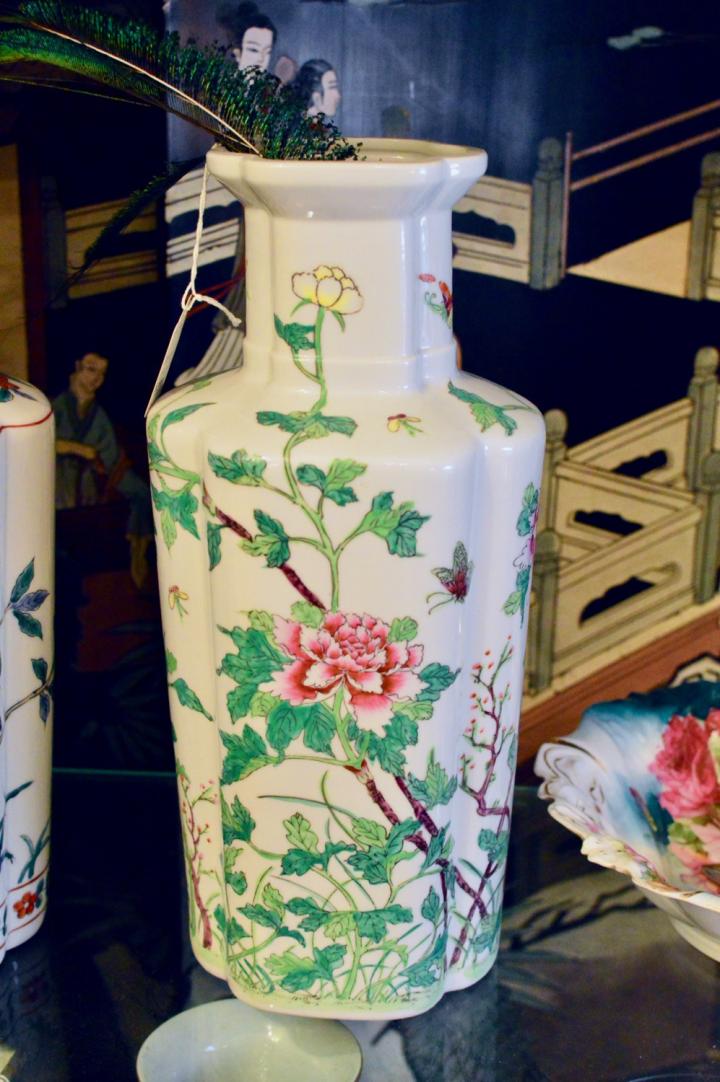 Shop Japanese vase - butterflies & flowers | Hunt & Gather