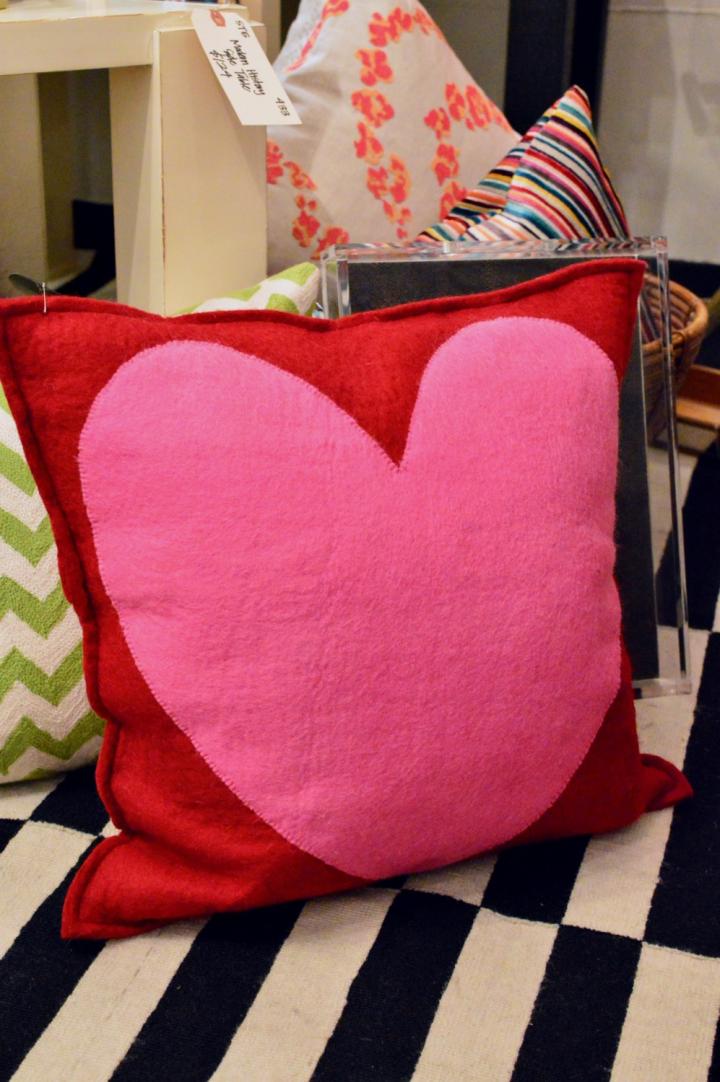 Shop Heart felt pillow - Watson & Co | Hunt & Gather