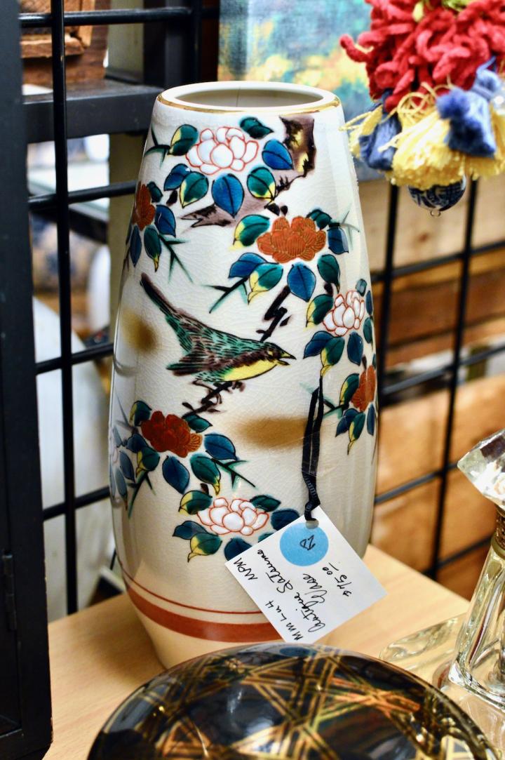Shop Antique Satsuma vase | Hunt & Gather