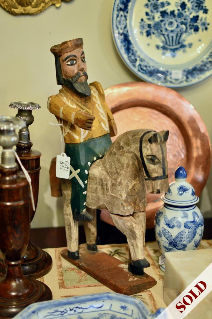 Shop Wooden horse & man | Hunt & Gather