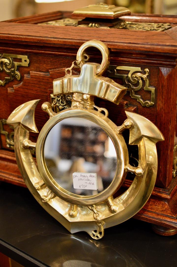 Shop Heavy nautical mirror | Hunt & Gather