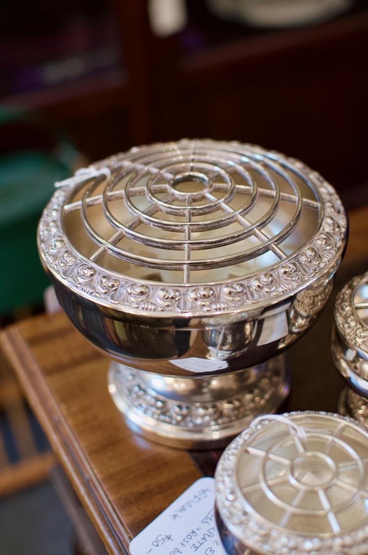 Shop Vintage English silverplate large “rose bowl” | Hunt & Gather