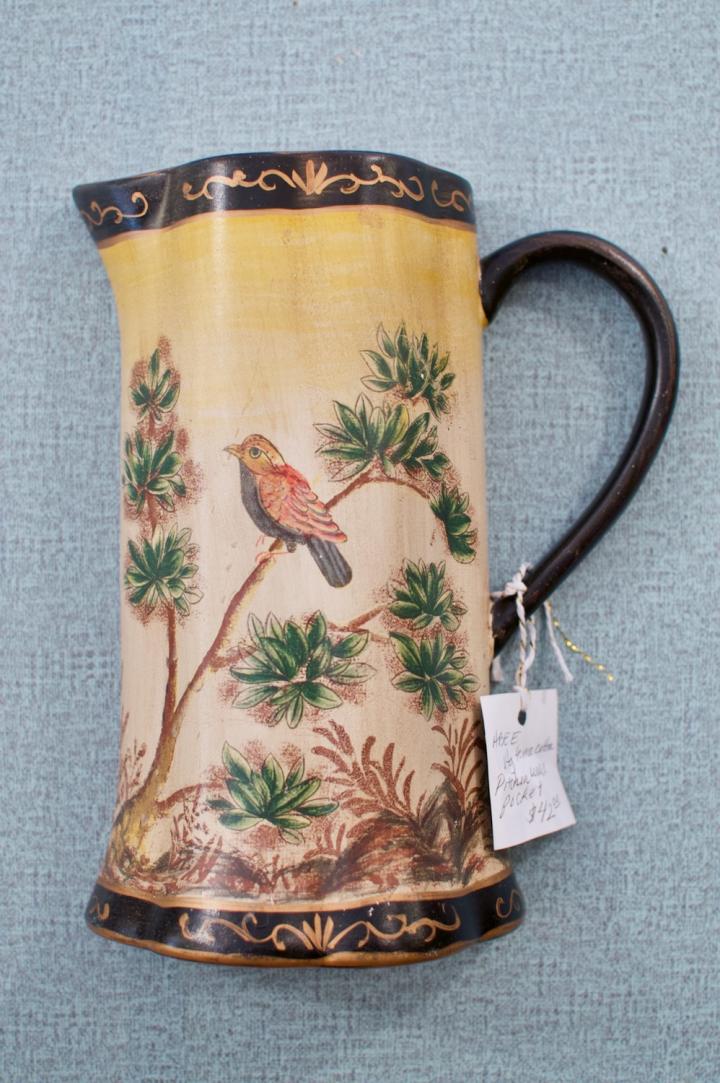 Shop Vintage terracotta pitcher wall pocket | Hunt & Gather