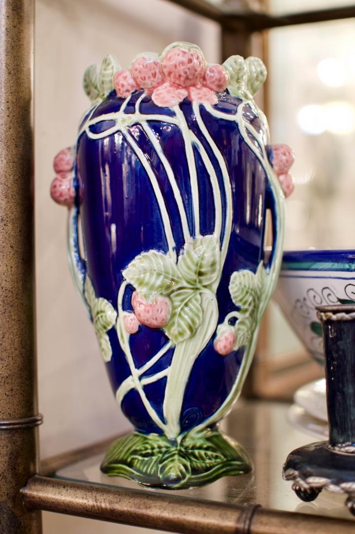 Shop Majolica berry vase | Hunt & Gather