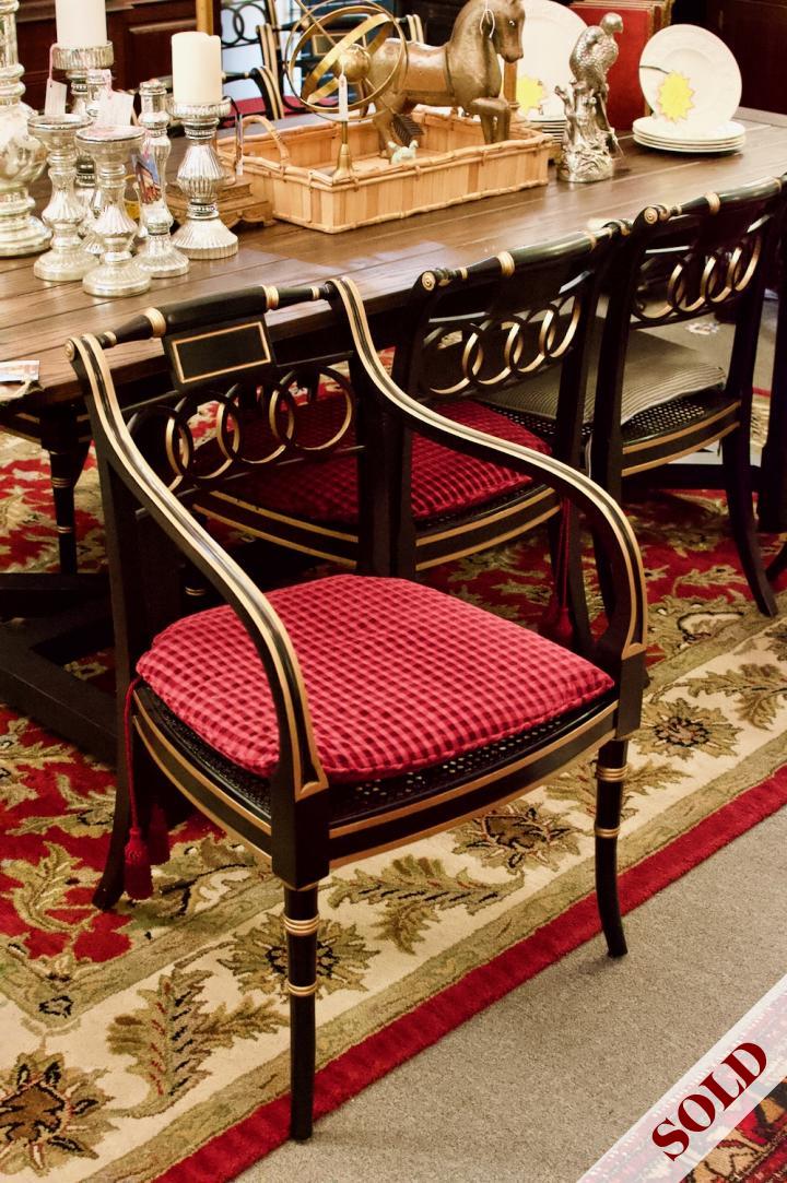 Baker Charleston Collection chairs - 8 side / 2 arm