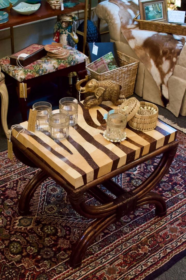 Shop Vintage Lexington furniture “Royal Kahala” coffee/accent table | Hunt & Gather