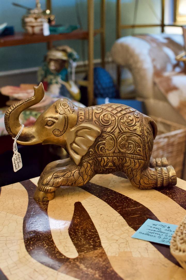 Shop Vintage brass elephant | Hunt & Gather