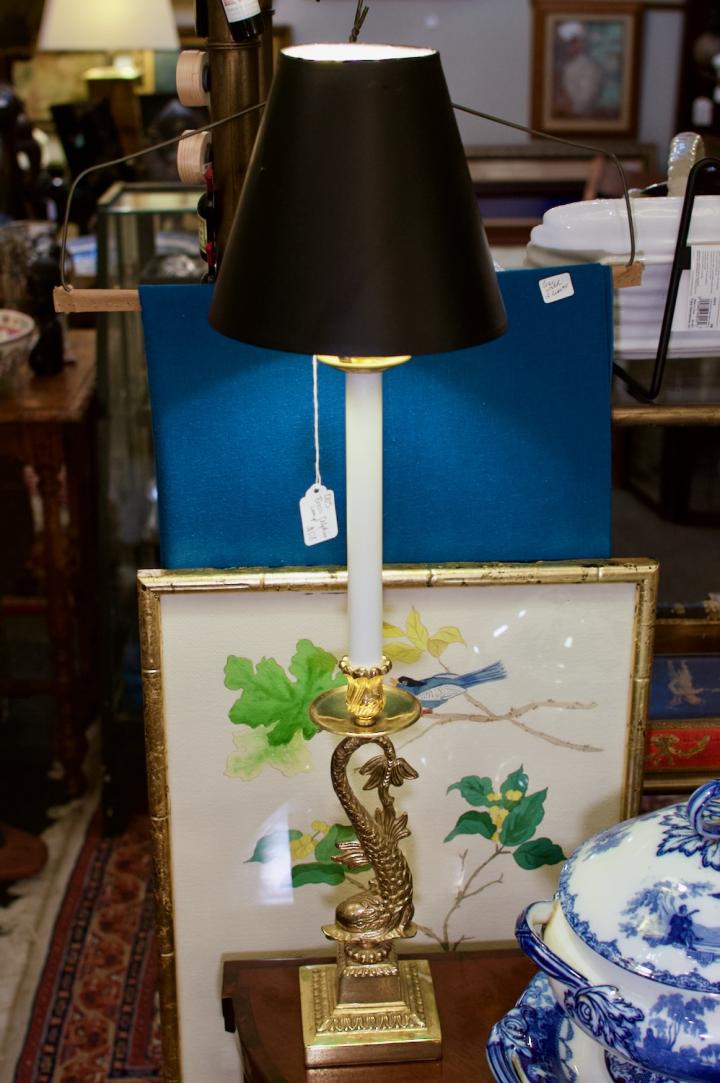 Shop Brass dolphin lamp | Hunt & Gather