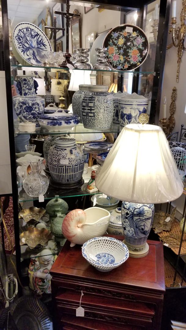 Shop Large collection of blue and white porcelain and ceramics. Quite a variety of items. | Hunt & Gather