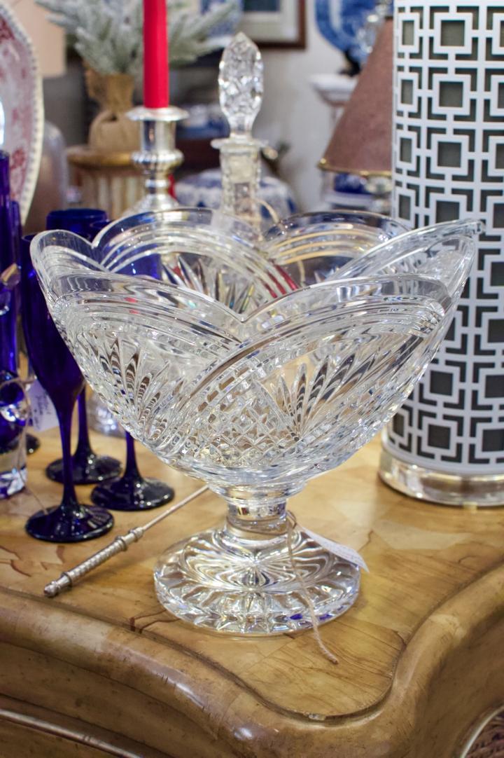 Shop Signed crystal compote by Waterford | Hunt & Gather