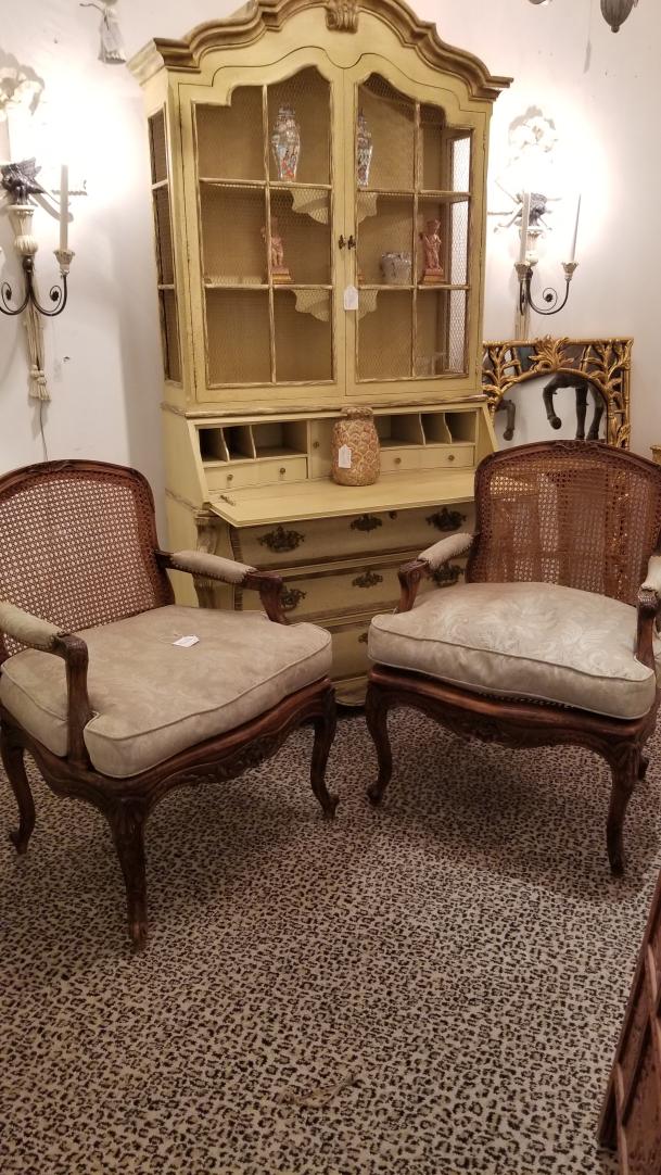 Shop Pair of French Cane Chairs | Hunt & Gather