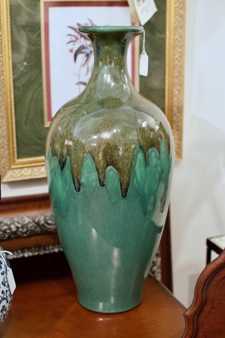 Shop Green pottery vase | Hunt & Gather