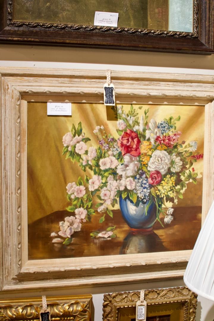 Shop Vase of flowers - oil on canvas/board | Hunt & Gather