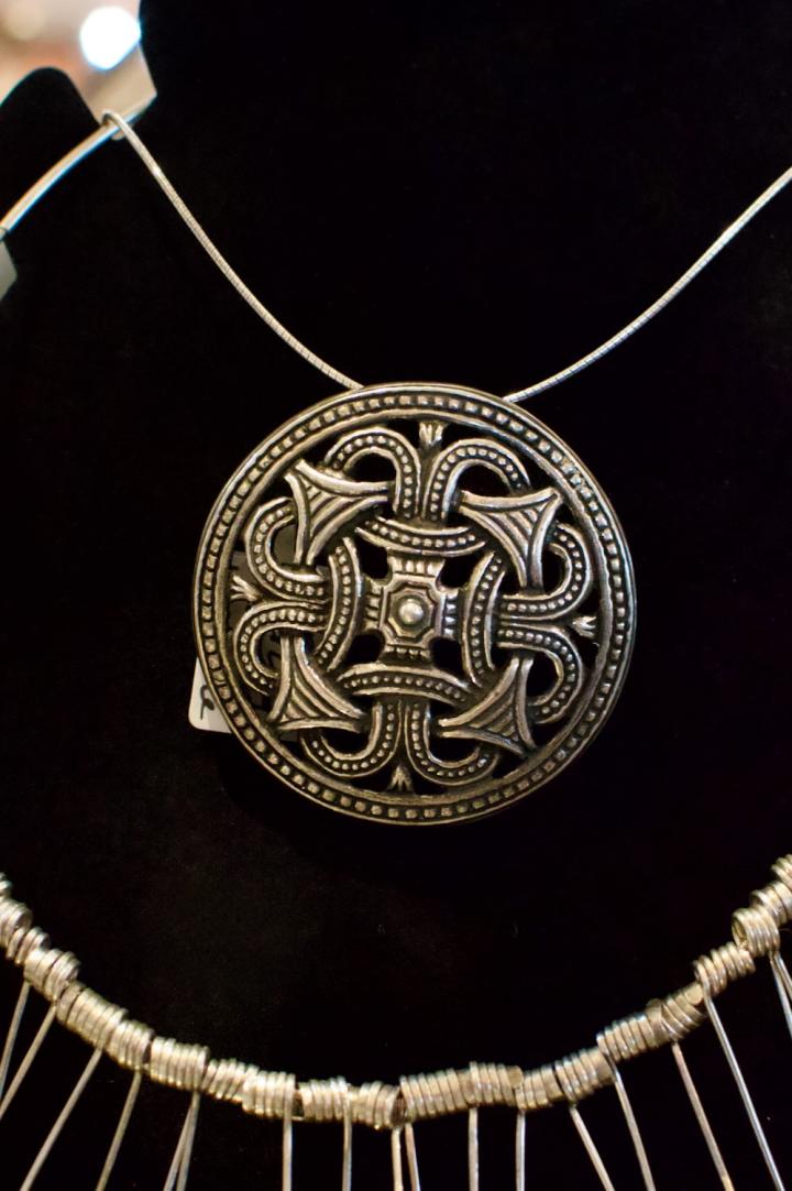 Shop Nordic Sterling medallion necklace | Hunt & Gather