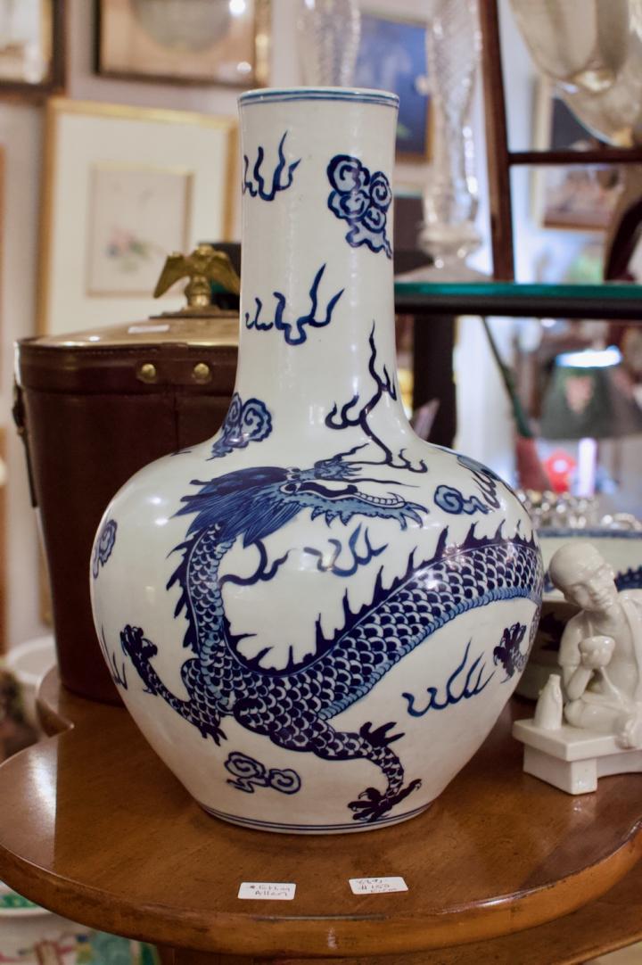 Shop Blue & white dragon vase | Hunt & Gather