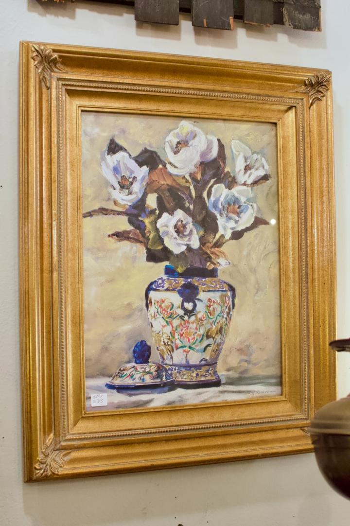 Shop Signed painting of flowers | Hunt & Gather