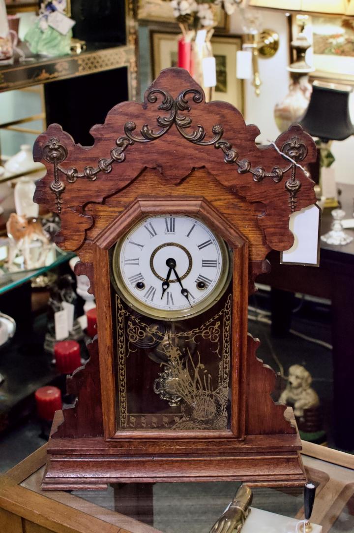 Shop Vintage parlor wooden clock | Hunt & Gather