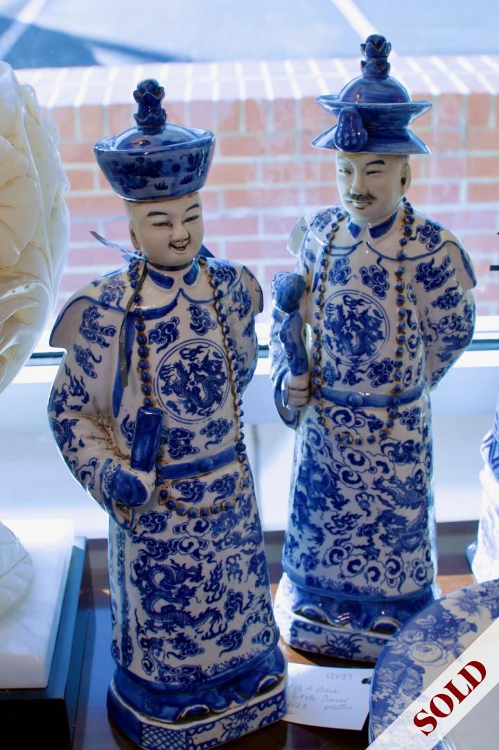 Shop Pair of blue & white asian men | Hunt & Gather