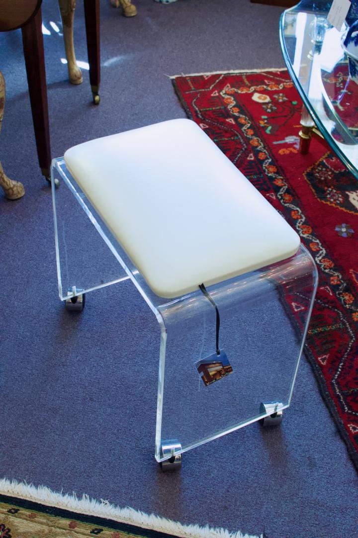 Shop Lucite bench | Hunt & Gather