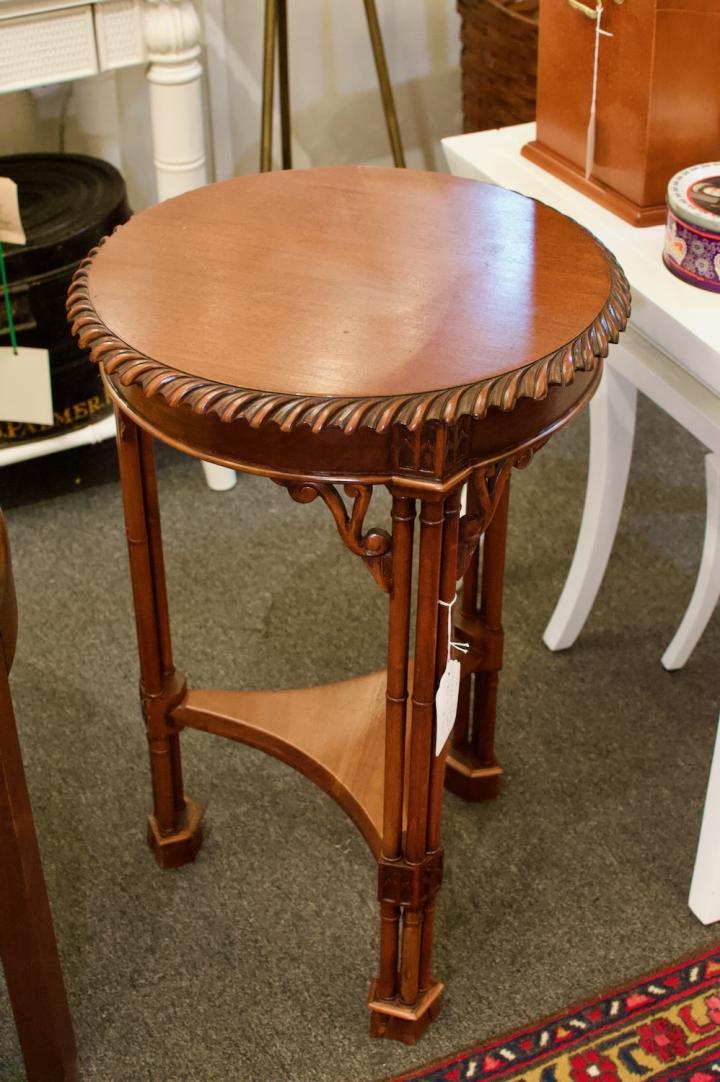 Shop English mahogany round table | Hunt & Gather