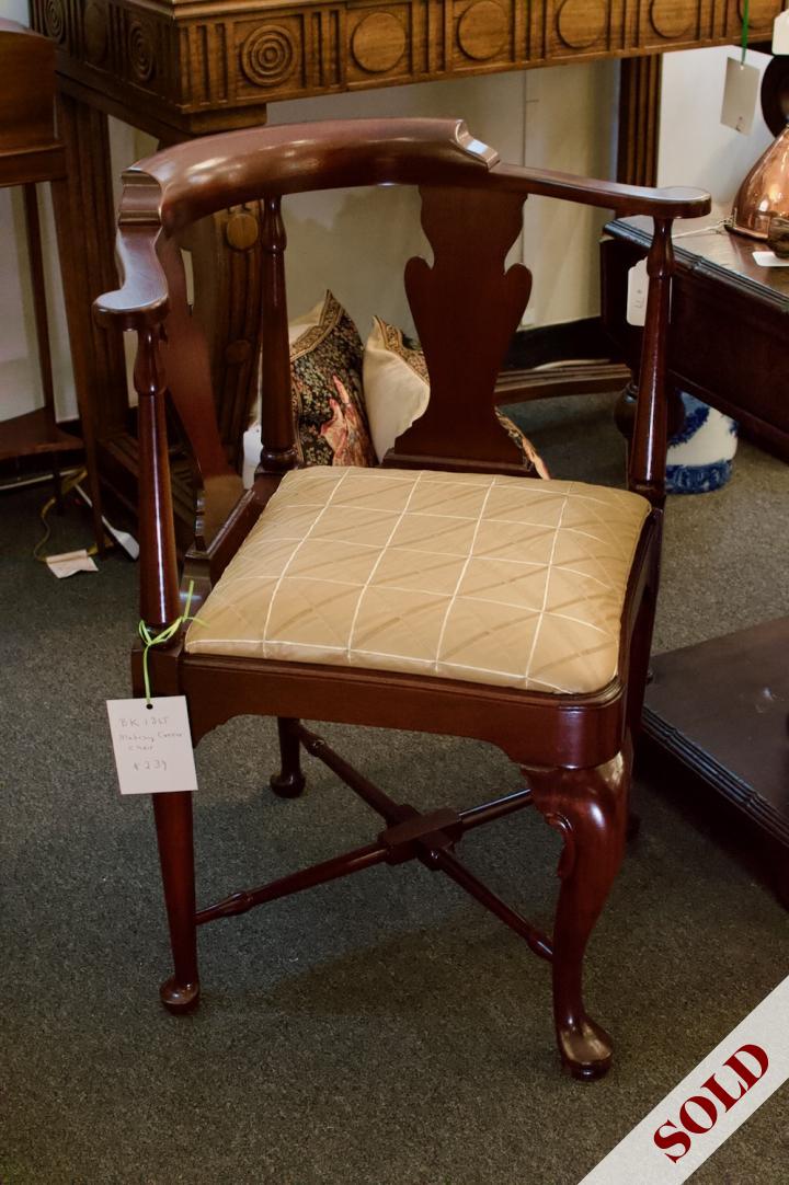 Shop Mahogany corner chair | Hunt & Gather