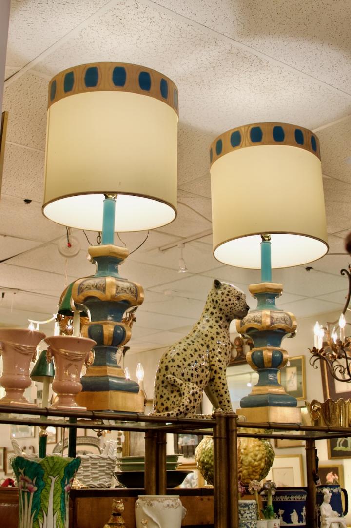 Shop Pair of mid century lamps | Hunt & Gather