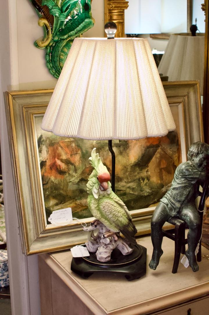 Shop Bird lamp - one of pair | Hunt & Gather