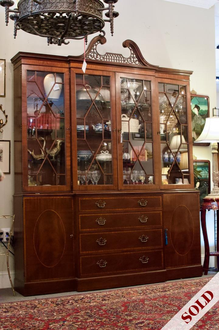 Shop Baker mahogany china cabinet | Hunt & Gather