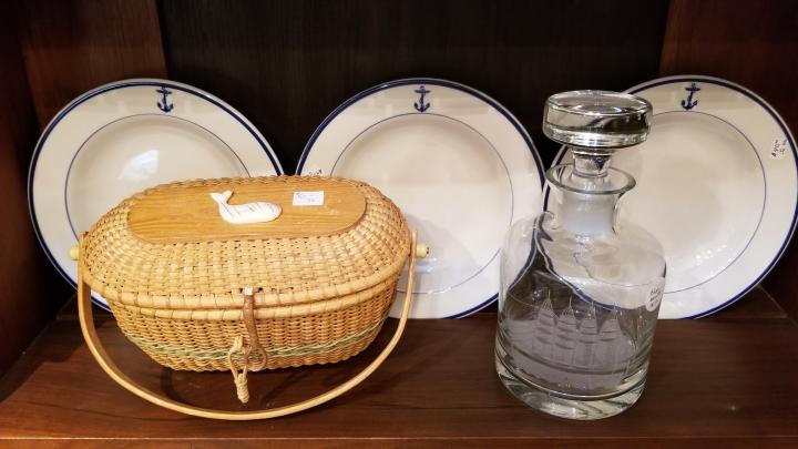 Shop Nantucket Style basket/Nautical plates | Hunt & Gather
