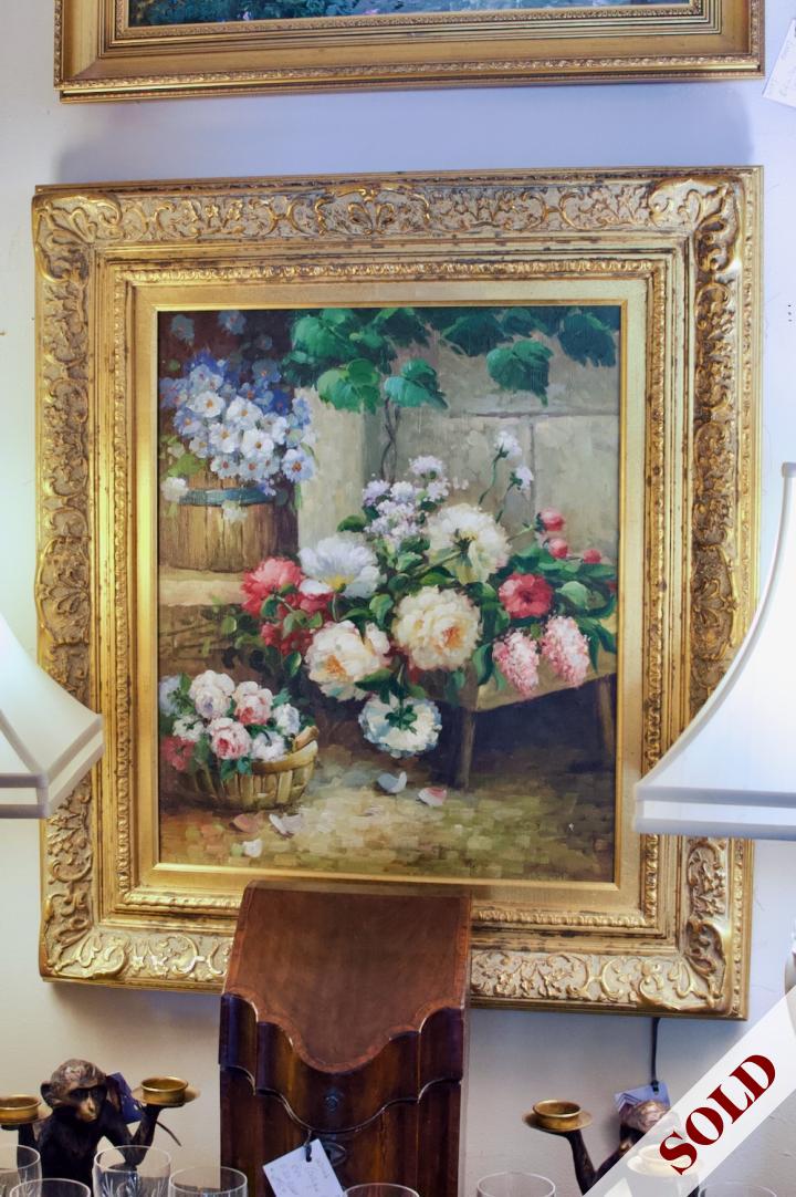 Shop Floral oil on canvas | Hunt & Gather