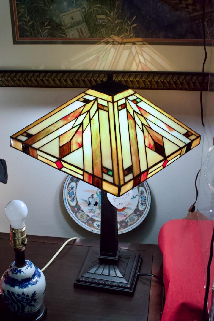 Shop Mission lamp - Tiffany style shade | Hunt & Gather