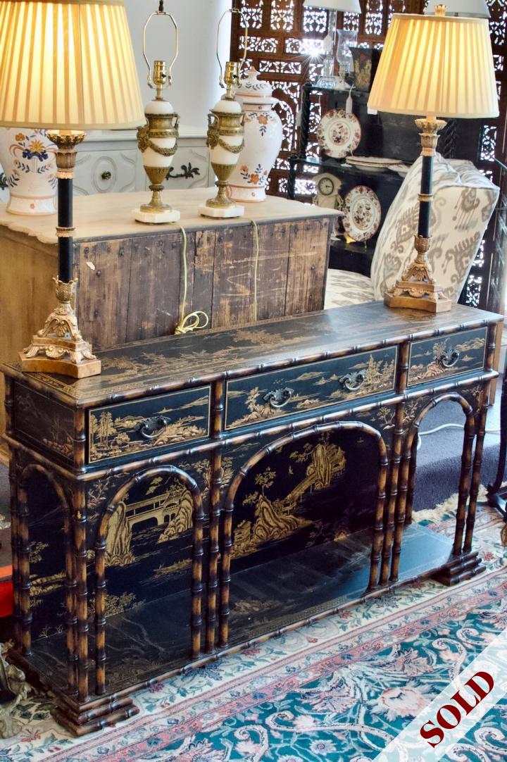 Shop Asian chinoiserie console | Hunt & Gather