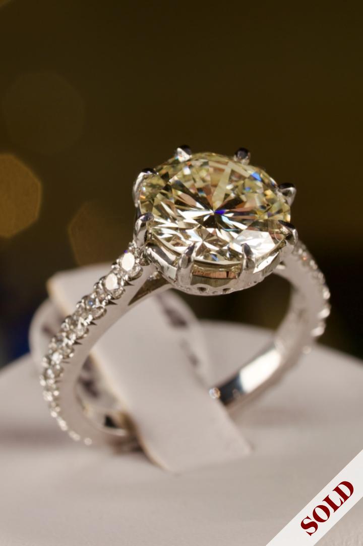 Shop Platinum & diamond ring | Hunt & Gather