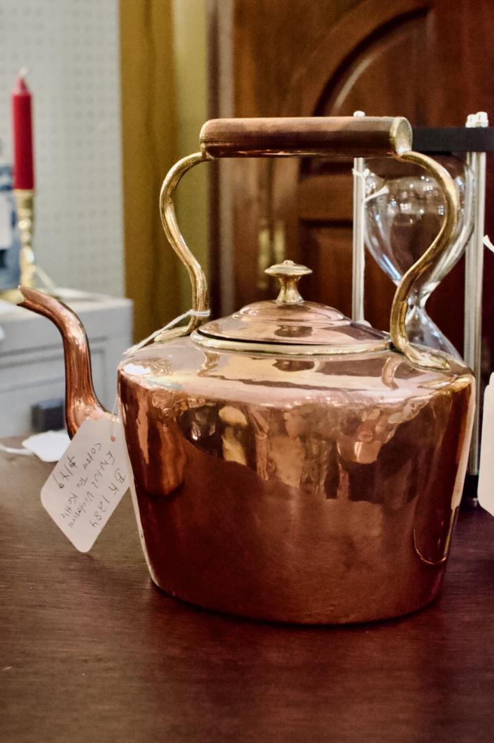 Shop English Victorian copper tea kettle | Hunt & Gather