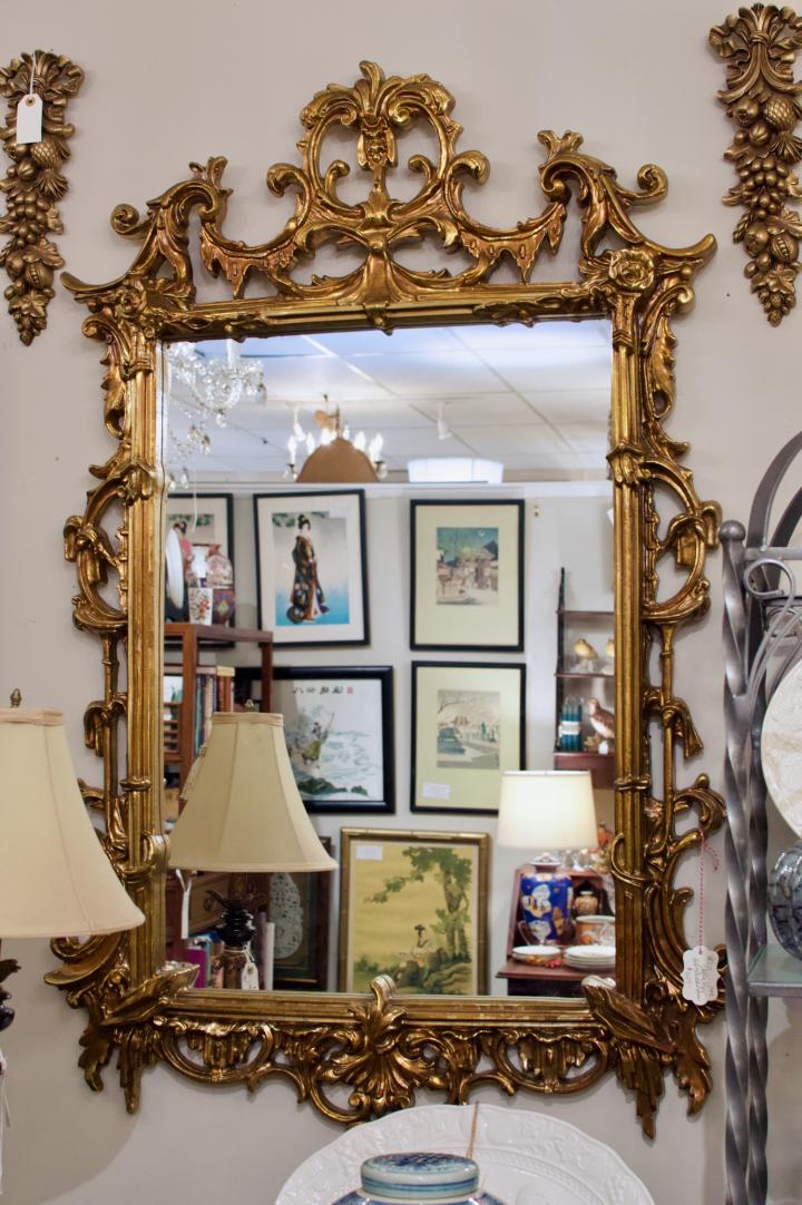 Shop Carolina mirror – gold reticulated mirror | Hunt & Gather
