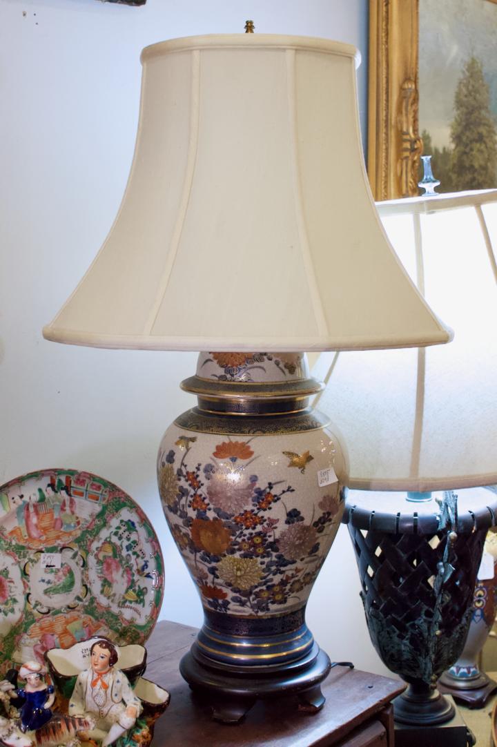 Shop Asian floral lamp | Hunt & Gather