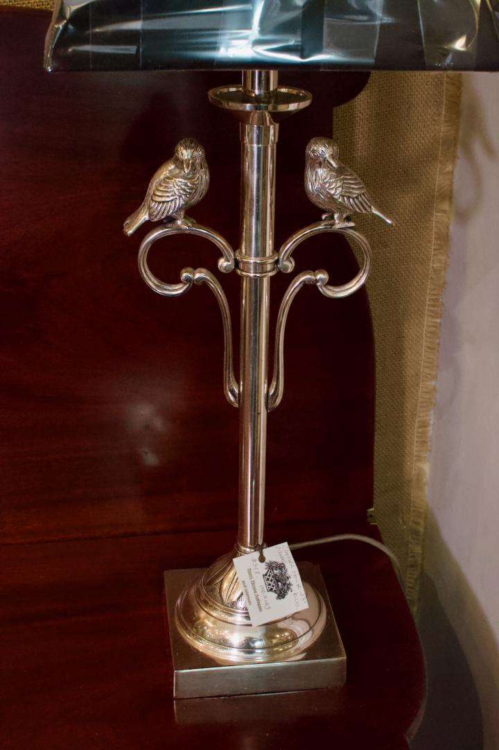 Shop Chelsea House silver birds lamp | Hunt & Gather