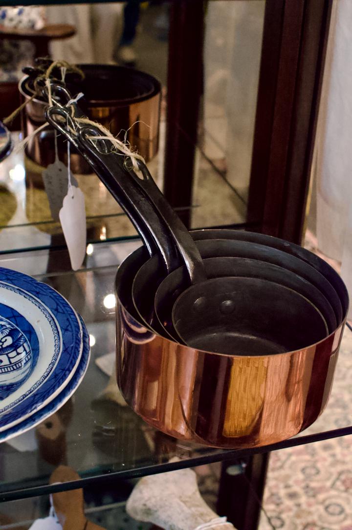 Shop Copper pan set from France | Hunt & Gather