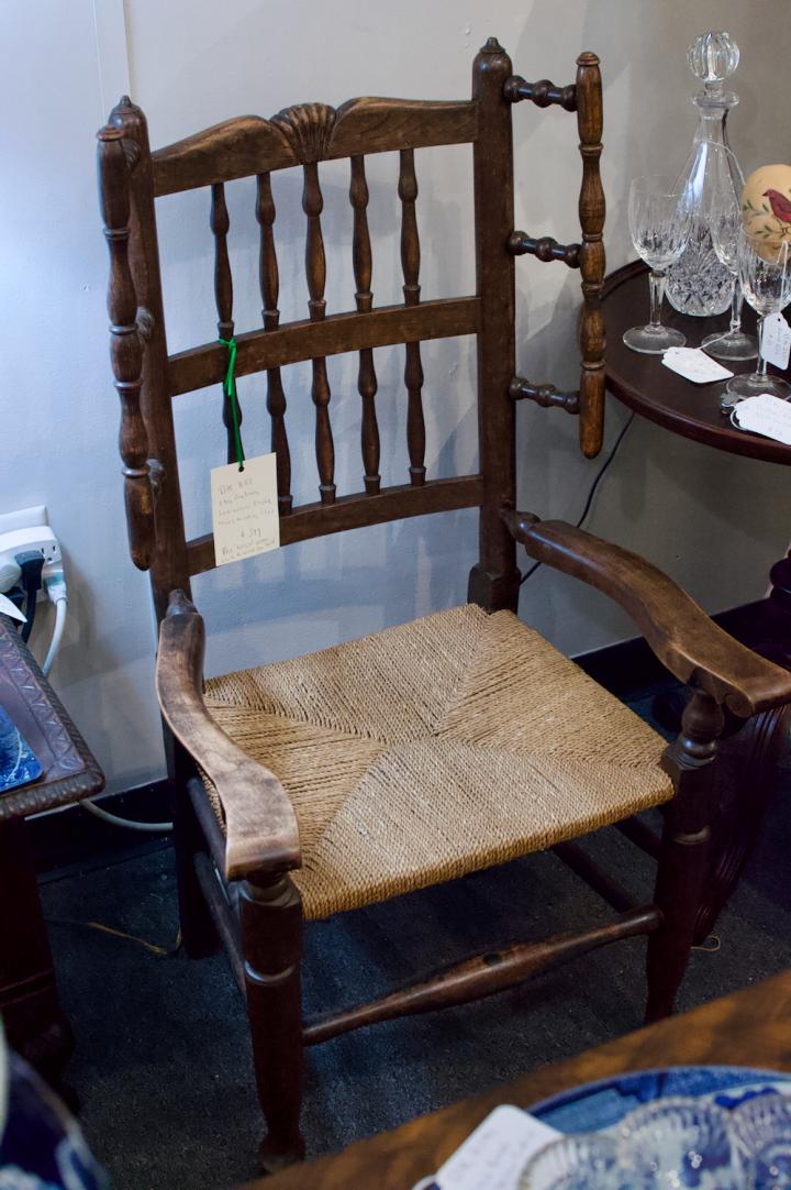 Shop 19th Century Lancashire England wool winding chair | Hunt & Gather