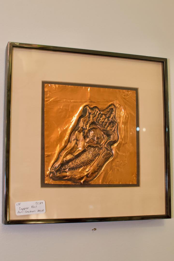 Shop Copper foil art - seashell | Hunt & Gather