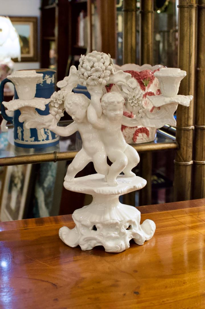Shop Italian cherub candelabra | Hunt & Gather