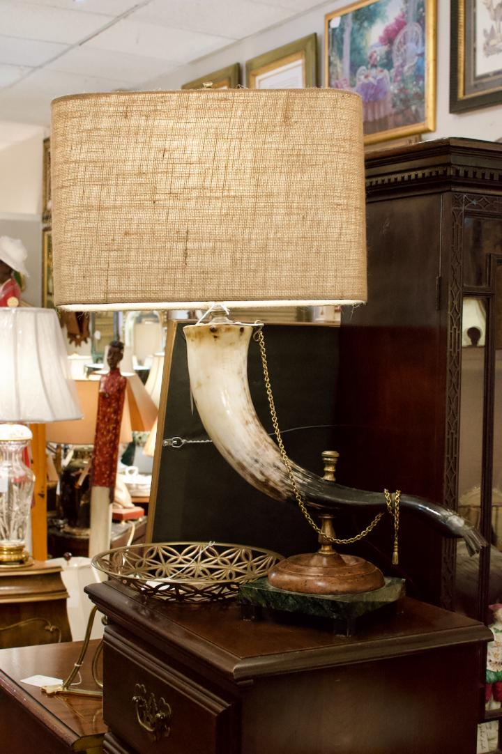 Shop Horn lamp - custom made | Hunt & Gather