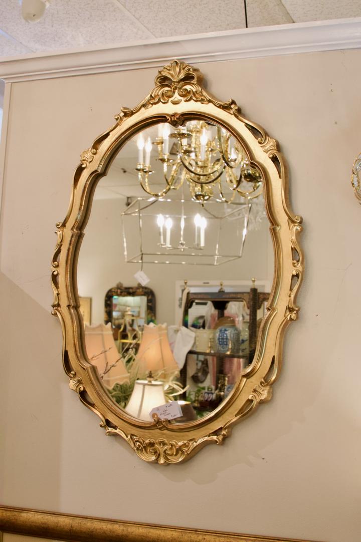 Shop Wood gilded mirror | Hunt & Gather