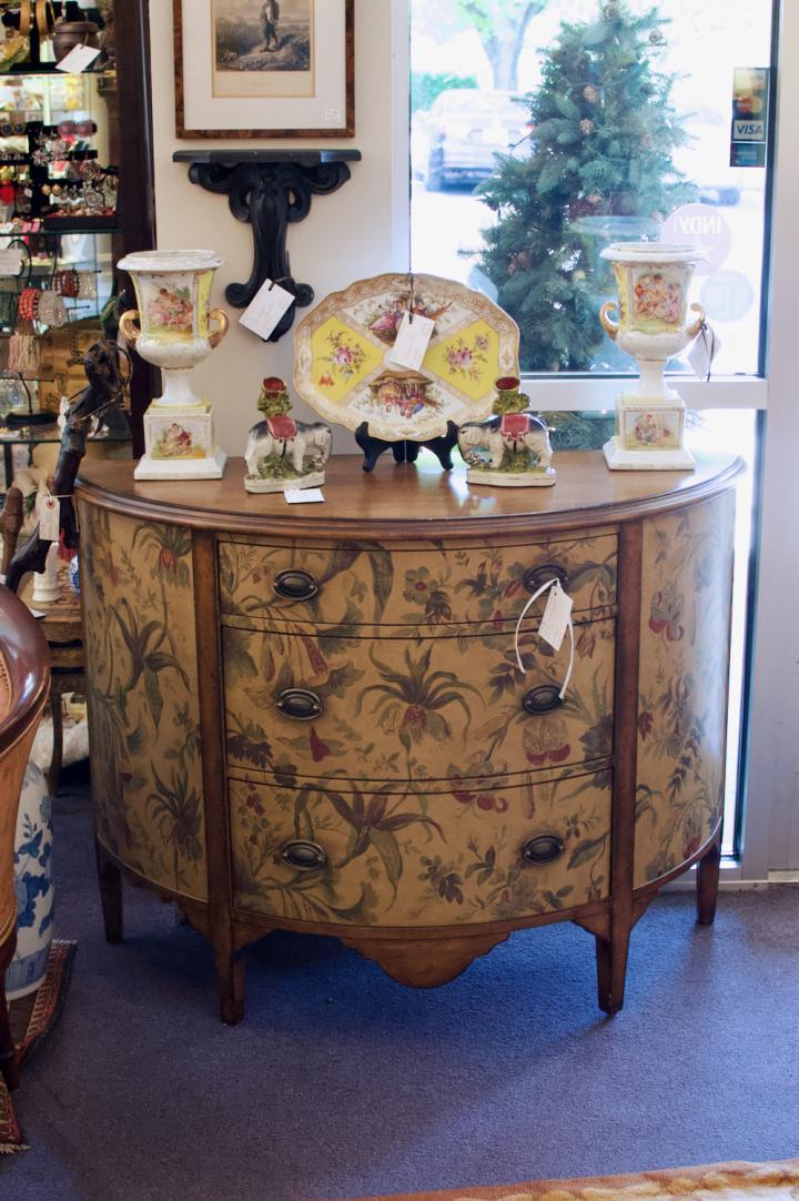 Shop Walter Smith decorative Demi lune cabinet | Hunt & Gather