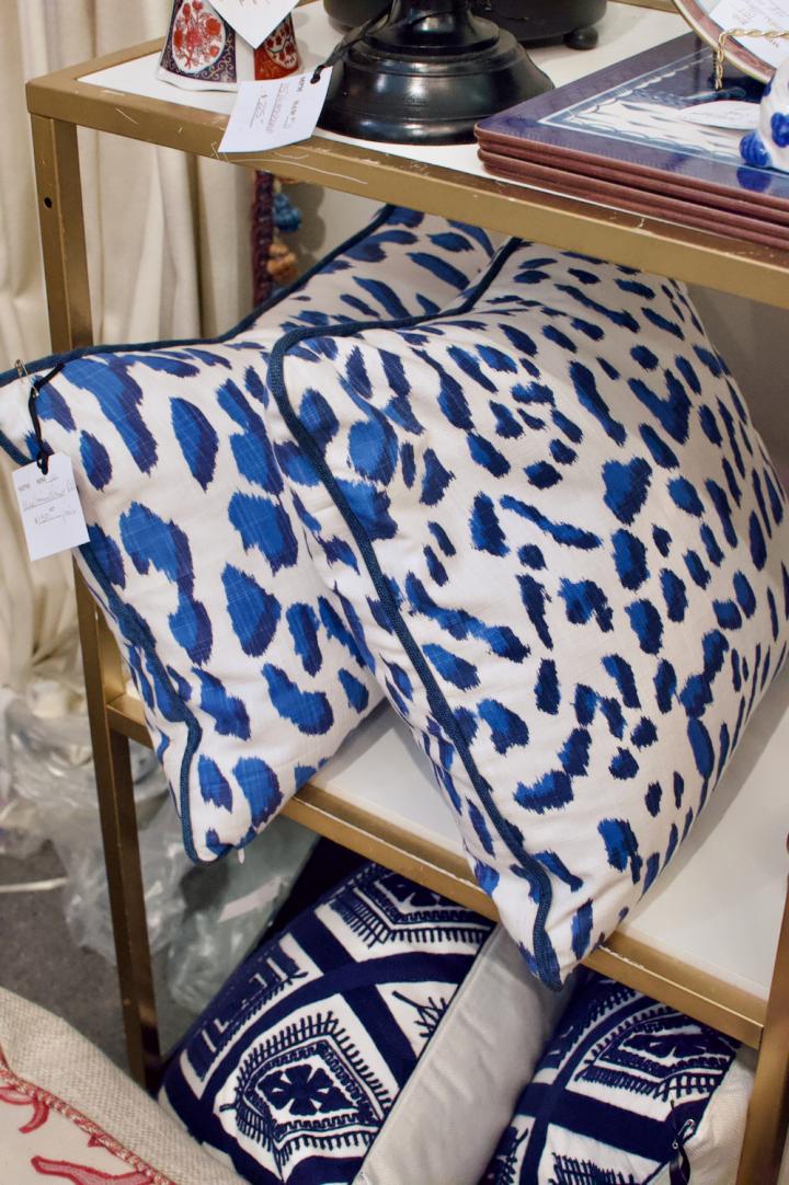 Shop Blue animal print pillow pair | Hunt & Gather