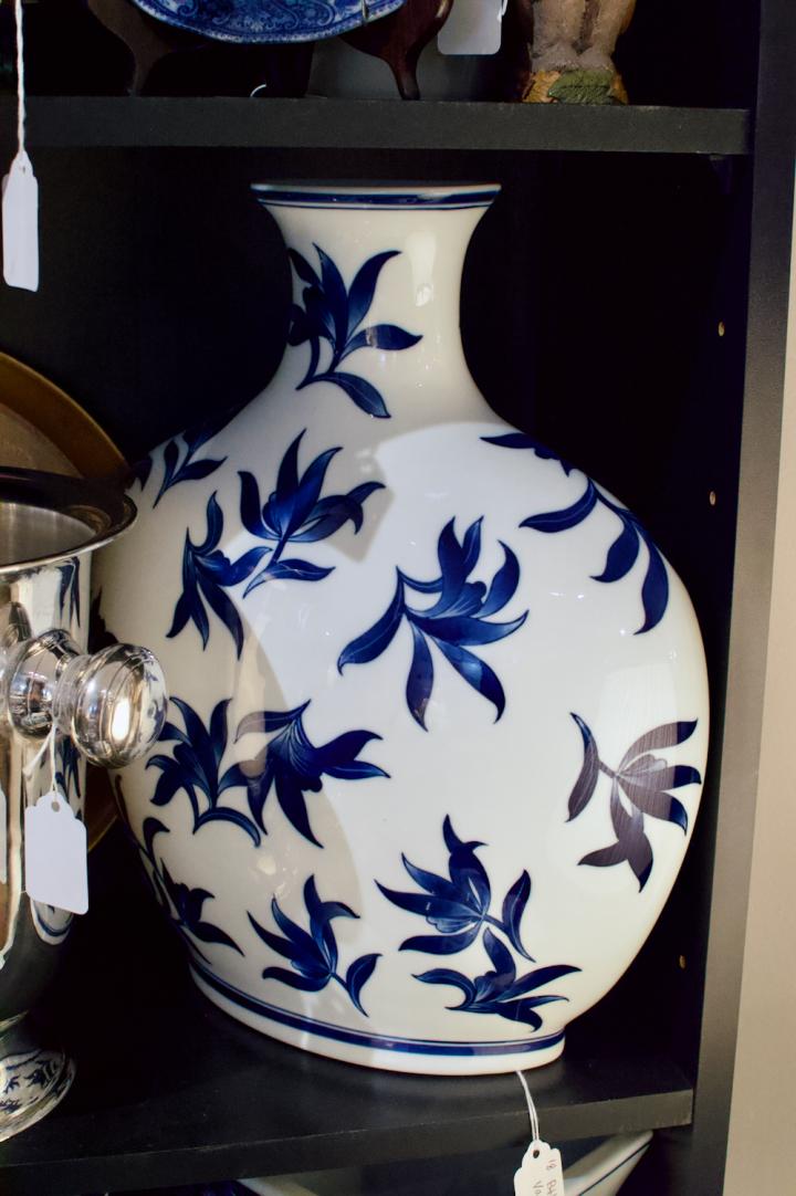 Shop Blue & white vase | Hunt & Gather