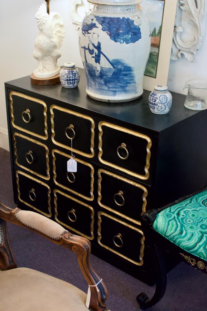 Shop Pair of Dorothy Draper style chests | Hunt & Gather